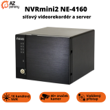 NVRmini2 NE-4160 - síťový videorekordér a server (16 kanálů, 4 pozice, 16 TB)
